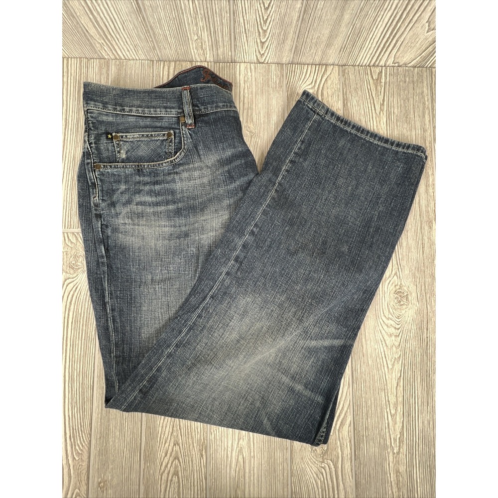 Indigo Palms Dark Wash Relaxed Fit Jeans Son Birthday Mens SZ‎ 40 x 31.5 US